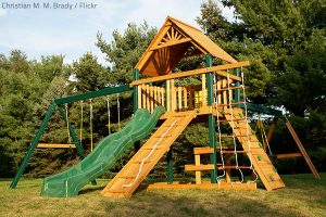 Find out how to move a swing set safely and efficiently.